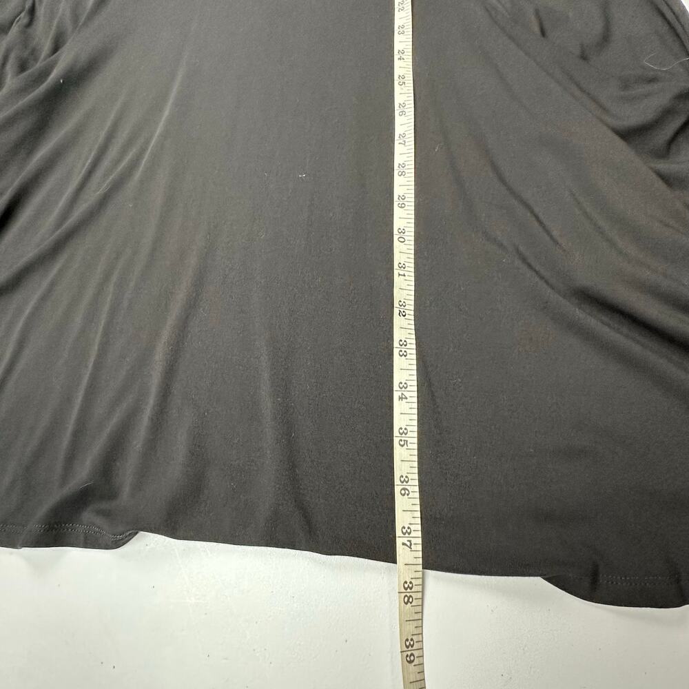 Betabrand Dress Womens Large Black Travel Neutral Minimalist Flowy Loose Comfy - Picture 8 of 10